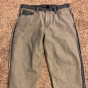 Urban Outfitters BDG Inside out Straight Crop Jean